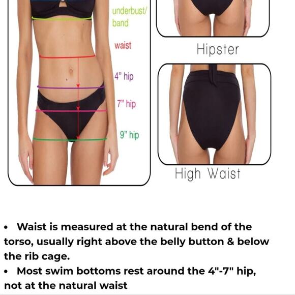 Trina Turk Fold Over High Waist Bikini Bottom - Picture 8 of 12
